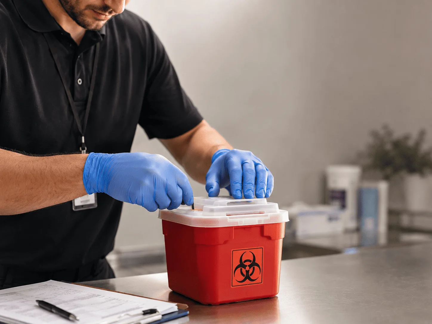 Why choose Sharps Waste Disposal in Newkirk, OK